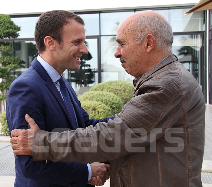 Emmanuel Macron en visite en Tunisie