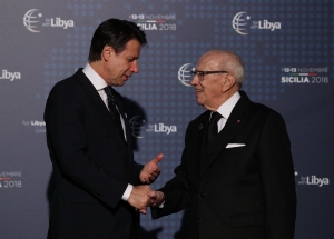 Caïd Essebsi à la Conférence internationale sur la Libye : « la solution de la crise incombe avant tout aux Libyens»