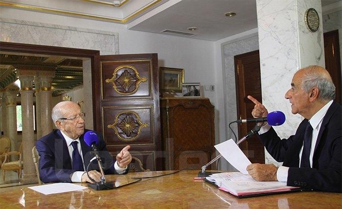 Caïd Essebsi sur Europe1 : En chef de guerre, il veut mobiliser les Tunisiens contre Daech