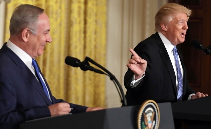 Quand le vassal Netanyahou se rend  chez Donald Trump son seigneur et maitre