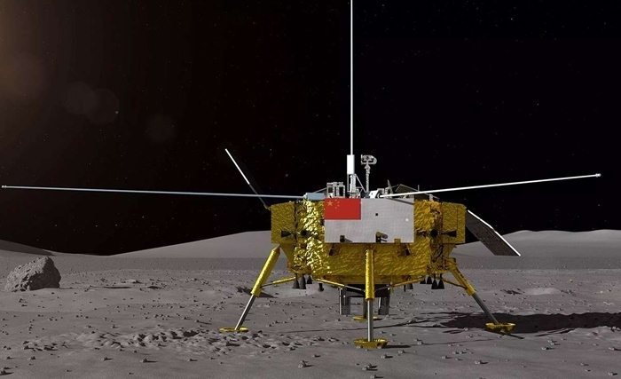 Une première spatiale : le module chinois chang’e-4 se pose sur la face cachée de la lune !