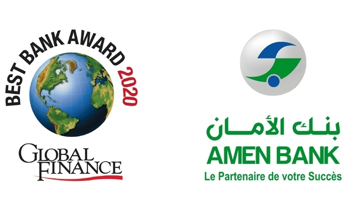 Amen Bank élue « Meilleure Banque en Tunisie pour l’année 2020 » par le magazine «Global Finance »