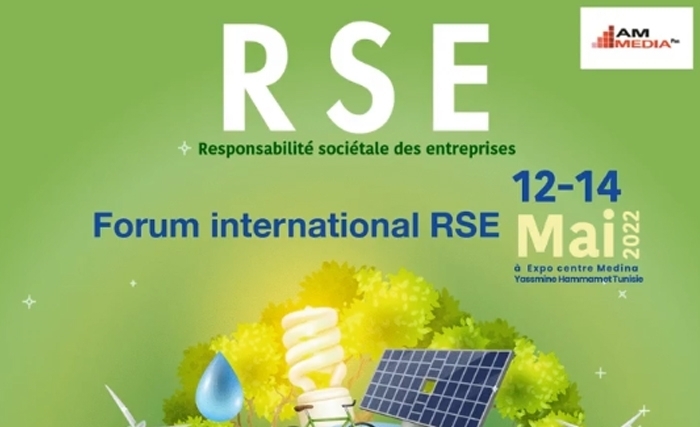 Le Forum international de la RSE du 12 au 14 MAI 2022 à Yasmine Hammamet