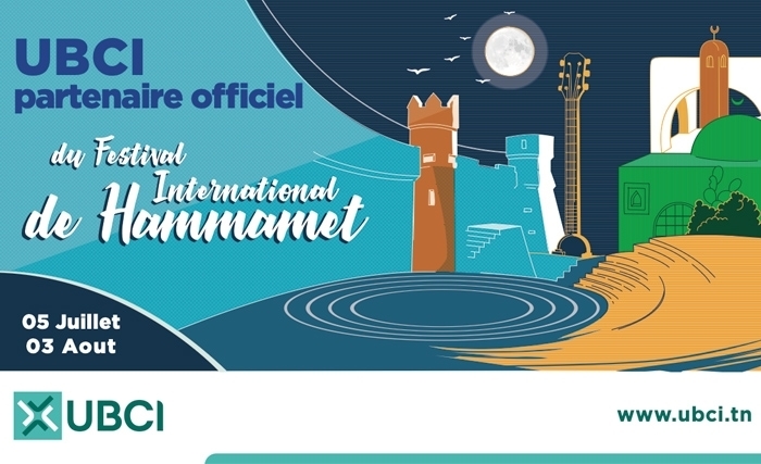 L’UBCI partenaire officiel du festival international de Hammamet