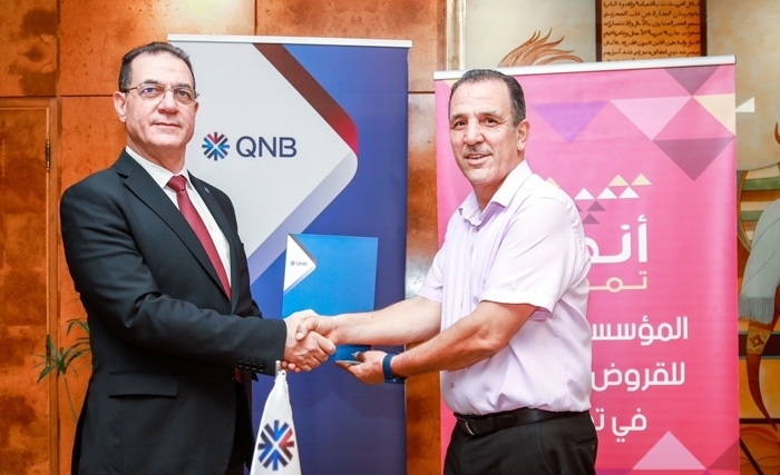 QNB accorde un prêt à hauteur de 50 Millions de Dinars à l’institution de microfinance Enda Tamweel