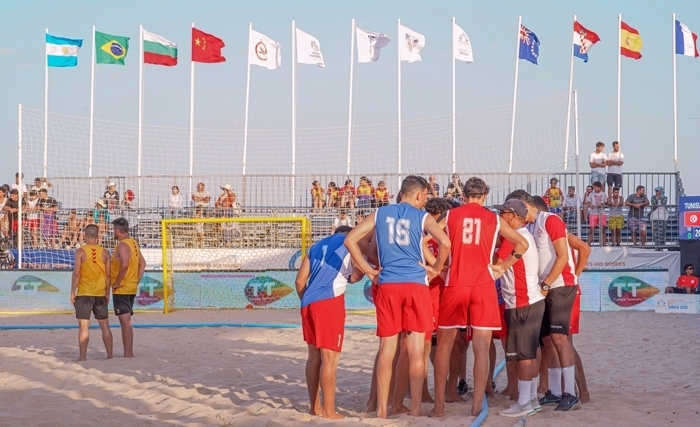 Tunisie Telecom accompagne le Championnat du Monde U17 de Beach Handball à Hammamet Tunisie Telecom accompagne le Championnat du Monde U17 de Beach Handball à Hammamet