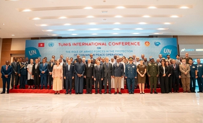 Une première journée intensive de la conférence internationale de Tunis sur la protection des populations civiles lors d’opérations de maintien de la paix (Album photos)