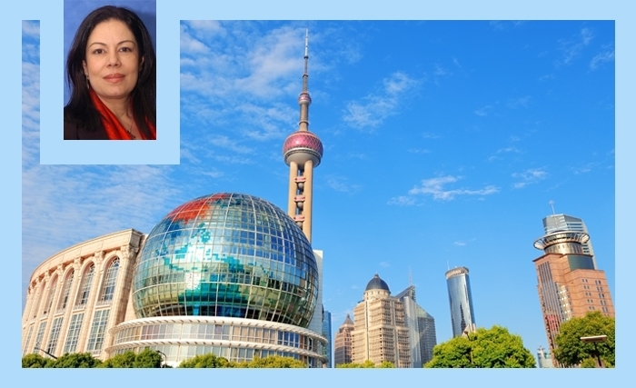 Khadija Taoufik Moalla : Carte postale de Shanghai Khadija Taoufik Moalla : Carte postale de Shanghai