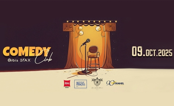 Sfax célèbre l'humour à l’hôtel ibis avec ibis Comedy Club Sfax célèbre l'humour à l’hôtel ibis avec ibis Comedy Club