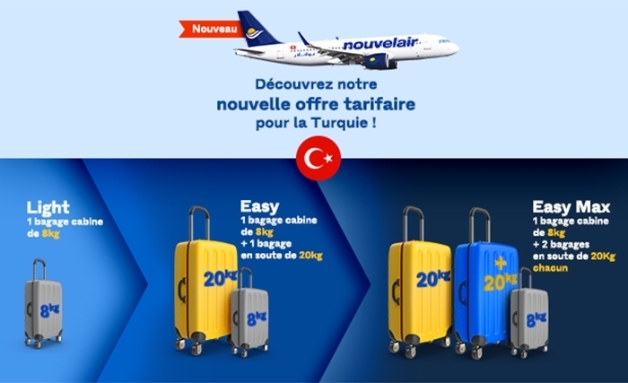 nouvelair dévoile sa nouvelle offre tarifaire au départ et à destination de la Turquie