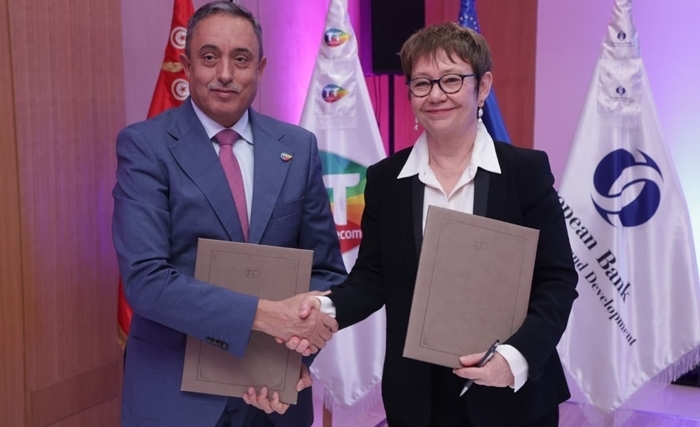 Partenariat stratégique et innovant entre Tunisie Telecom, la BERD pour renforcer l’infrastructure numérique en Tunisie