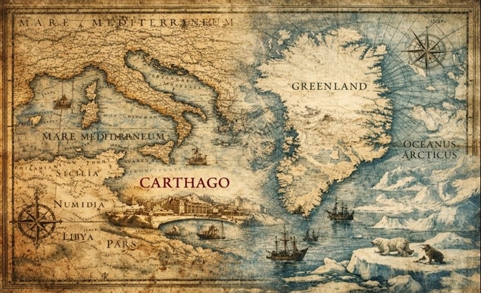 Penser le futur par le passé : Carthage antique et le boomerang colonial dans la géopolitique du Groenland