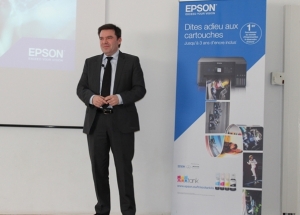 Laurent Gouailhardou Directeur des ventes pour l'Afrique Francophone d'EPSON